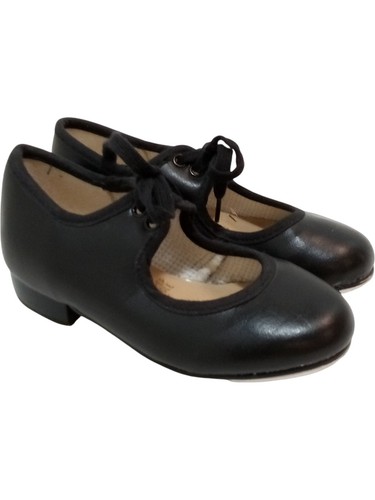 Kays tap shoes black leather - kays,