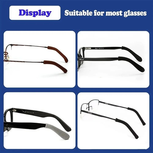 Glasses ear cushions black - ear, cushions,
