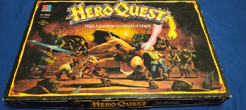 Hero quest board game - quest, mb