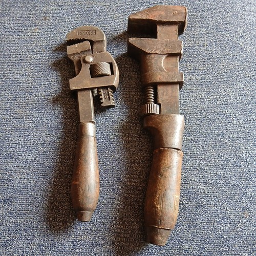 Two vintage wooden - two,
