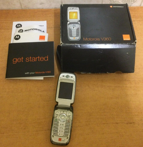 Motorola v360 silver - motorola,