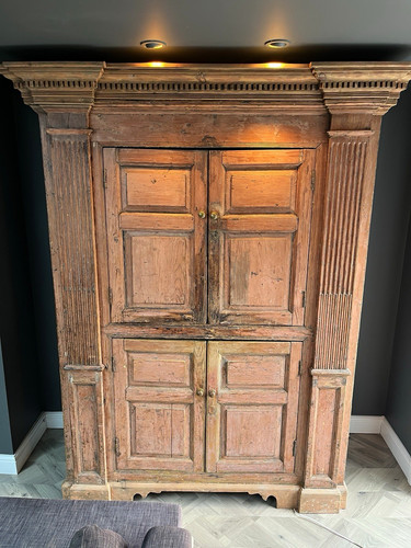 Antique brown pine - antique,