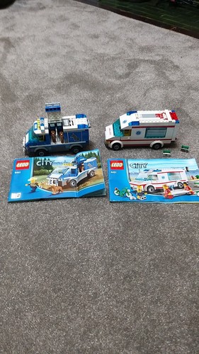 Lego city police dog van - dog,