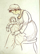 KATE GREENAWAY DRAWING PEN AND