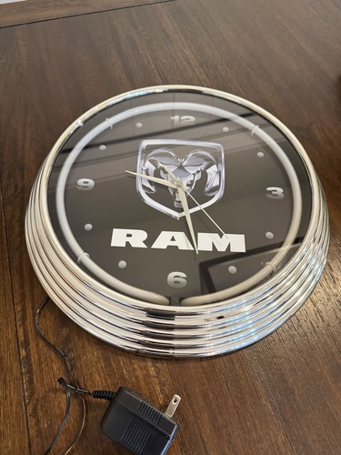 Dodge ram neon clock - neon,