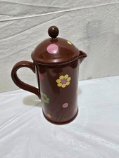 La Chocolatiere Hot Chocolate Maker Server Ceramic Cream Cocoa French Press