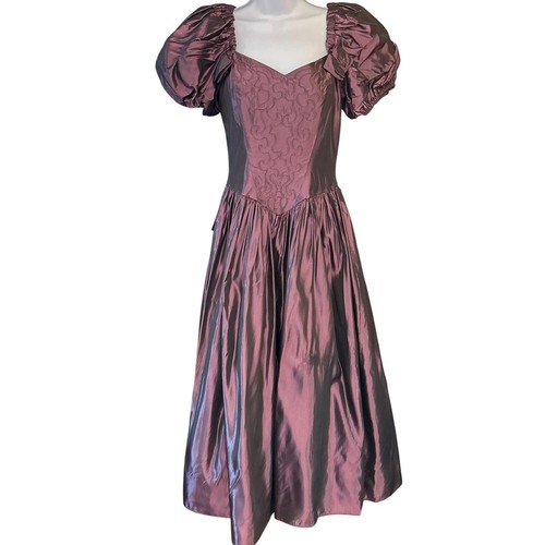 80s cachet petite dress - dress, prom