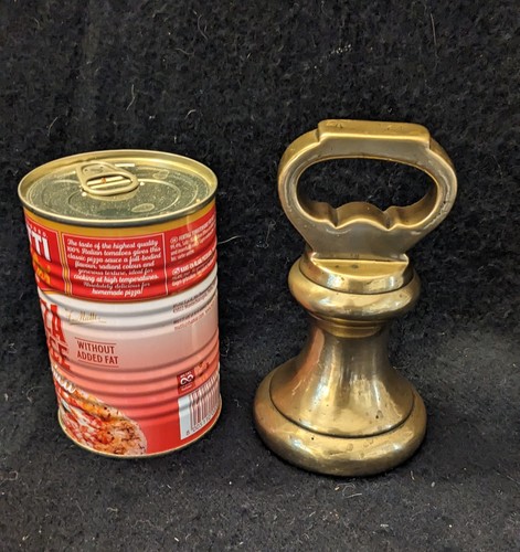 Vintage brass 4lb bell - vintage, weight