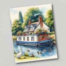 Fridge Magnet Canal Barge Narrow Boat British Waterways (12)