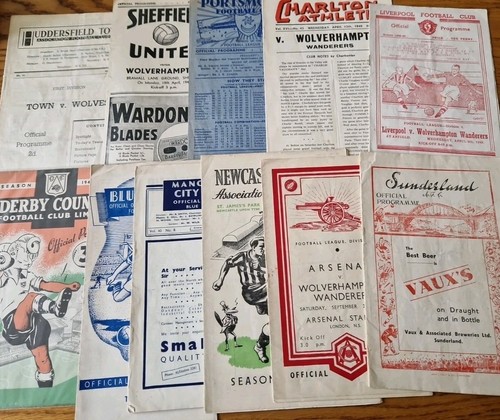 1948 10 x wolverhampton - 1948/9,