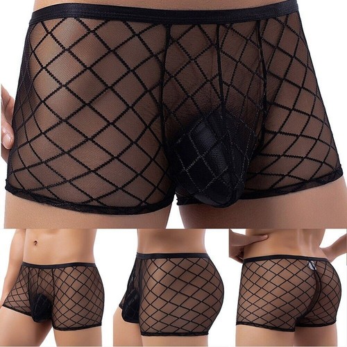 Mens sexy sheer see - sexy,
