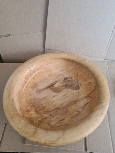 Sycamore wooden bowl - wooden,