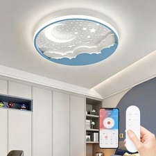 Star Moon Kids Ceiling Light