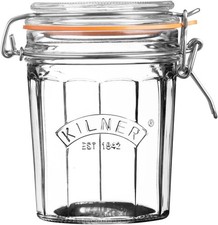 Kilner Facetted Clip Top Jar