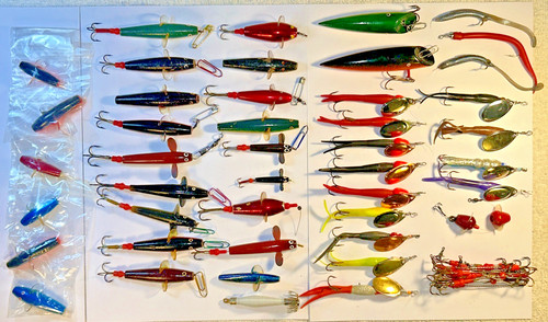 Salmon lures devon minnows - lures,
