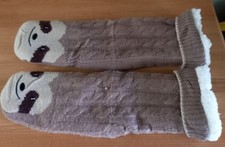 Women's slipper socks Camel
