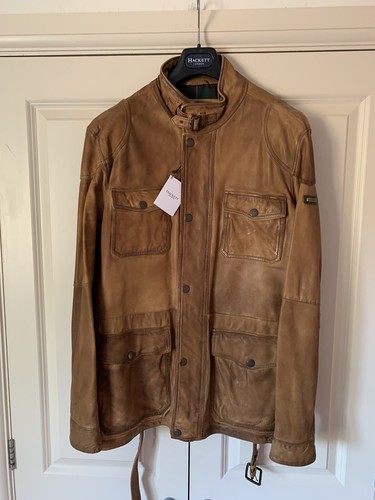Hackett london men - men’s, leather