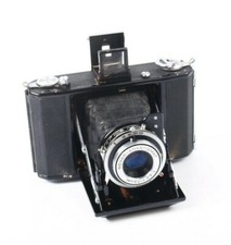 Zeiss Ikon 515/16 Folding Camera Black 7.5cm f4.5 Nettar Anastigmat