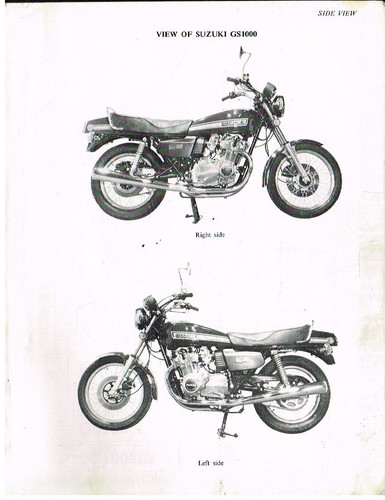 Suzuki gs1000 incl - incl, -sn