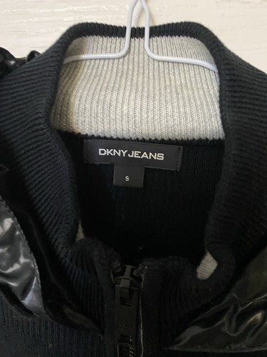 Dkny mens navy hooded - navy, cardigan