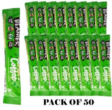 Beanies Instant Flavoured Coffee Sticks x50 – Pick Your Favourite ( 10 Options )