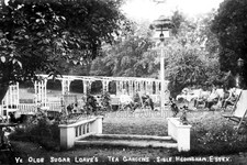 Zqq-8 Ye Olde Sugar Loaves Tea Gardens, Sible Hedingham, Essex. Photo