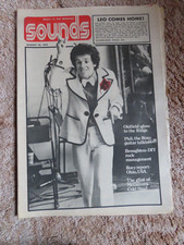 SOUNDS MUSIC MAGAZINE PAPER 1974 - 24 AUGUST