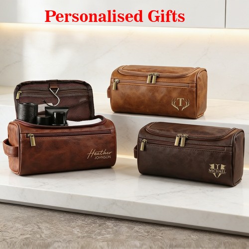 Personalised mens leather - uk,