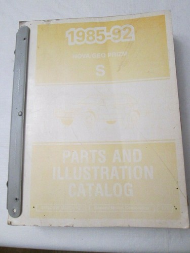 1985 chevrolet geo - chevrolet, body