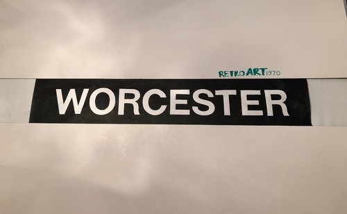 Worcester bus blind - 31", (