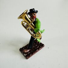 Britains Circus Metal Hand Painted Clown Musician Figure