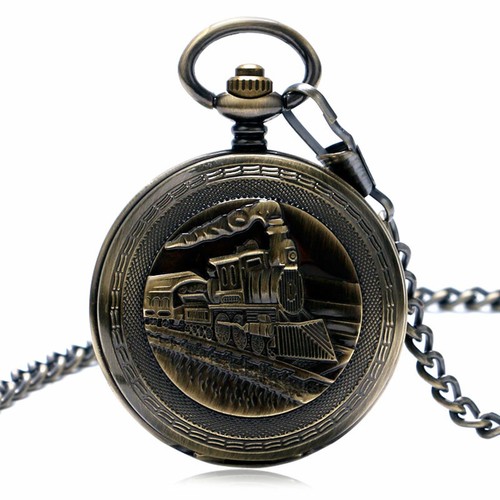 Mens vintage mechanical pocket - mens,