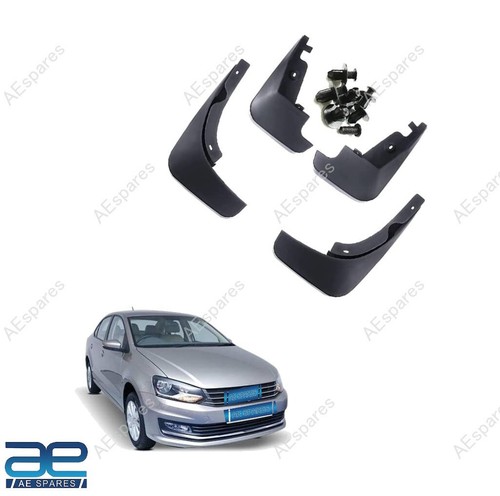 Mud flap set black - set,