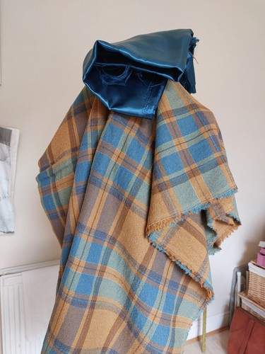 Lovely wool tweed - wool, rust