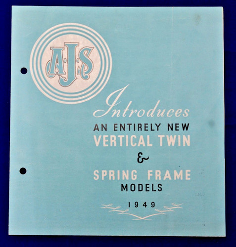 Original factory 1949 ajs - factory,