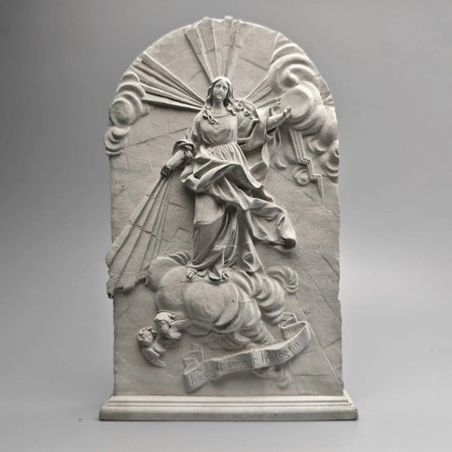 Madonna assumption relief art - assumption,