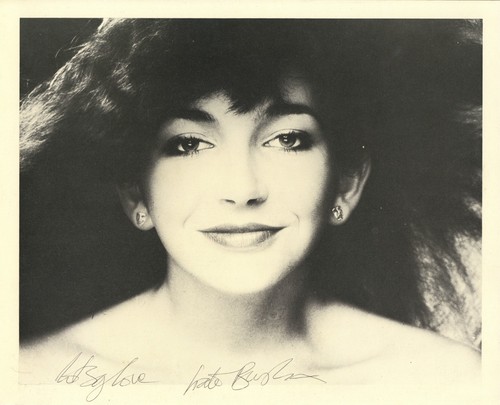 Kate bush signed photograph - bush,