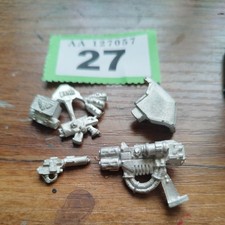 Metal Warhammer 40k Space Marine Attack Bike Bits