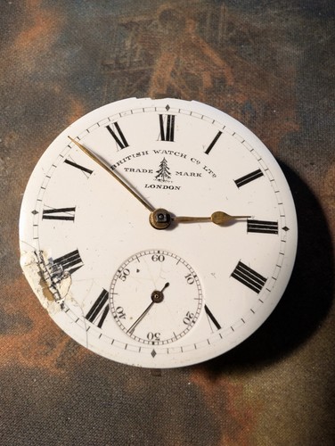 British watch company pocket - watch,