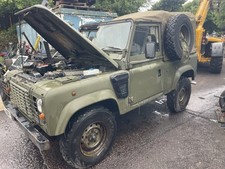ARMY LAND ROVER MILITARY DEFENDER WOLF 90 FRONT FOLD DOWN WINDSCREEN FRAME
