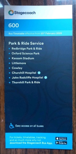 Stagecoach oxford bus - stagecoach,