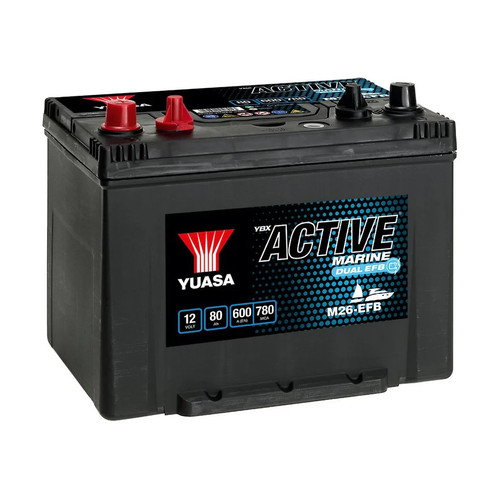 Yuasa m26 efb marine battery - yuasa,