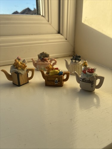 Novelty miniature teapots 5 - miniature,