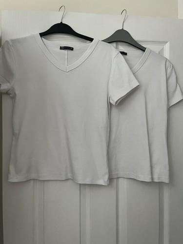 Zara white neck - zara, sleeve