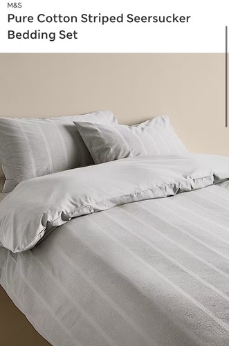 Pure cotton striped - m&s,
