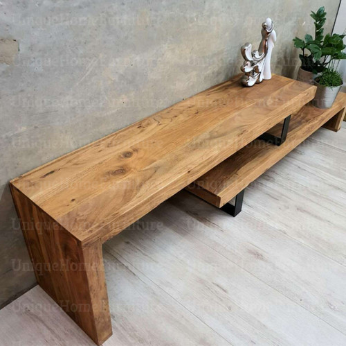 Rustic stand large solid - stand,