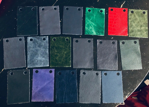 Leathercraft pieces 4 x - ,