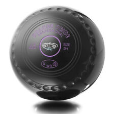 Drakes Pride Professional bowls - Black, gripped, Size 1, Heavy (UK)
