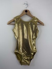 Plain Gold Mystique Leotard