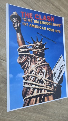 The clash poster print - a3,